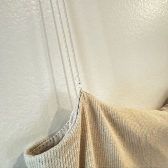 Meshki Tan Mia Thin Strap Bodycon Maxi Dress Size Large - Picture 4 of 6